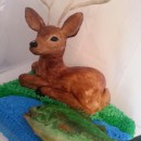 Coolest Hunting and Fishing Cake