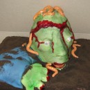 Coolest Zombie Birthday Cake
