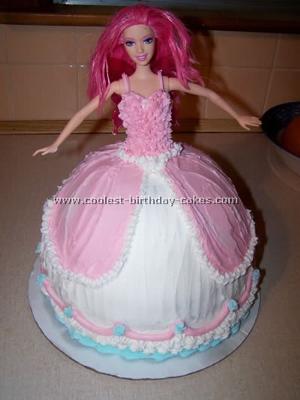 Barbie Birthday Cake on Barbie Cake 102