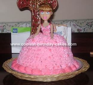 Barbie Birthday Cakes on Barbie Doll Cake 103