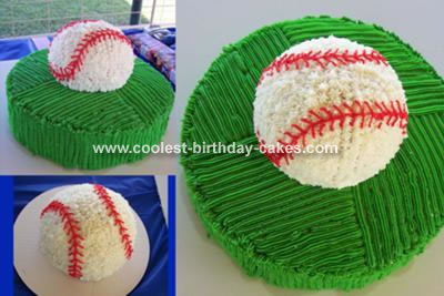 Birthday Cakes  York on Baseball Party Cakes