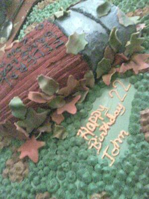 Birthday Cake Games on Game Load Shell On A Camo Cake