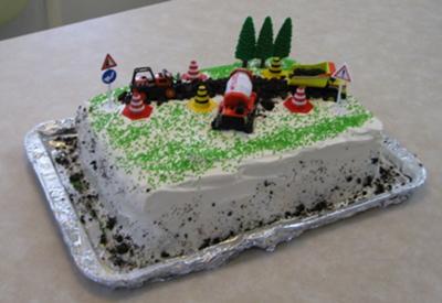 Walmart Birthday Cakes on Construction Site Cake