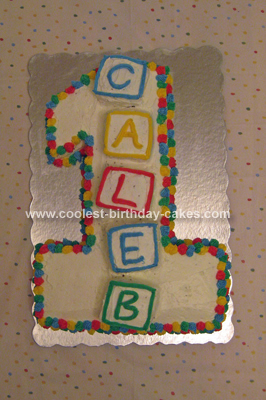 Baby  Birthday Cake on Coolest 1st Birthday Cake 37