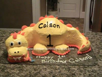 Dinosaur Birthday Cake on Coolest 1st Birthday Dinosaur Cake 88