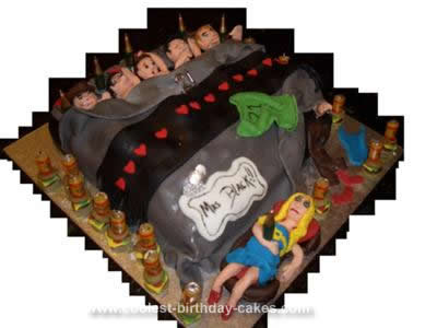Homemade Birthday Cake on Homemade 21st Birthday Cake