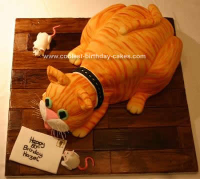 Sugar Free Birthday Cake on Coolest 3d Cat Cake 46