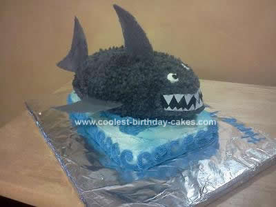 Shark Birthday Cake on Coolest 3d Shark Cake 52