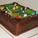 Billiards Birthday Cakes