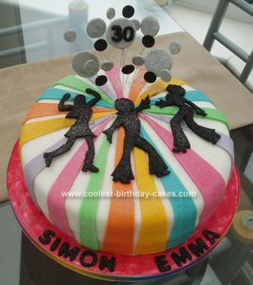 Puppy Birthday Cake on Disco Cake Designs