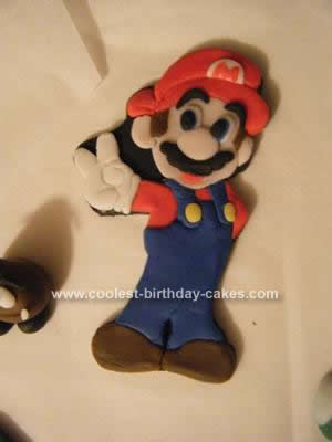 Mario Birthday Cake on Coolest 8th Birthday Mario Cake 90