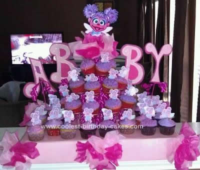 Cupcake Birthday Cakes on Coolest Abby Cadabby Birthday Cake 9