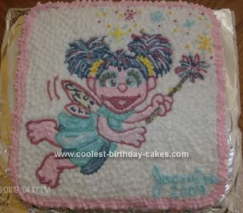 Abby Cadabby Birthday Party on Abby Cadabby   Sesame Street  Birthday Cake But It Won T Be Out Til