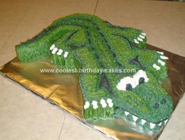 Birthday Cake Music Video on Coolest Alligator Birthday Cake 50