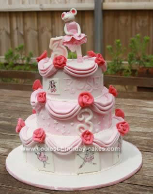Birthday Cakes Ideas on Coolest Angelina Ballerina Birthday Cake 7