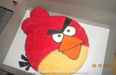 Angry Birds Birthday Cake on Birthday Cake On Coolest Angry Birds Birthday Cake 30