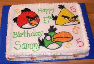 Angry Birds Cake on Coolest Angry Birds Cake 11