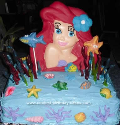 Ariel Birthday Cake on Coolest Ariel Birthday Cake 126