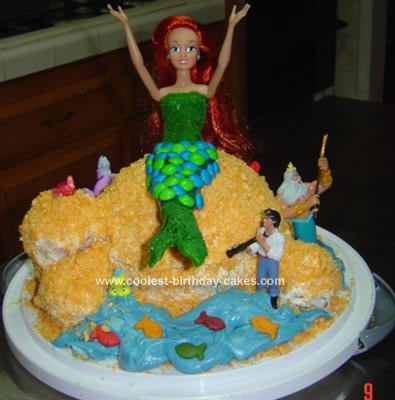 Ariel Birthday Cake on Coolest Ariel Birthday Cake 99