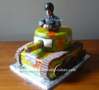 Army Birthday Cakes on Coolest Army Tank Birthday Cake 62