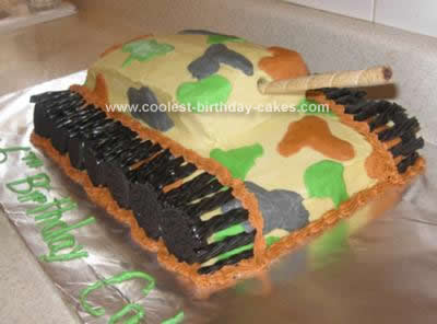 Army Birthday Cakes on Coolest Army Tank Birthday Cake 91