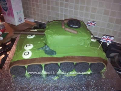 Army Birthday Cakes on Coolest Army Tank Birthday Cake 99