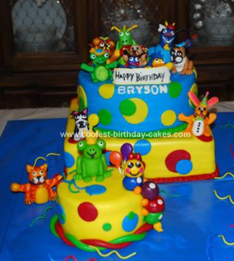 Baby Birthday Cake on Coolest Baby Einstein Birthday Cake 5 21345530 Jpg