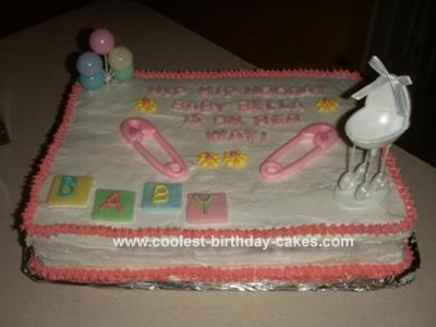 Baby  Birthday Cake on Coolest Baby Shower Cake 24