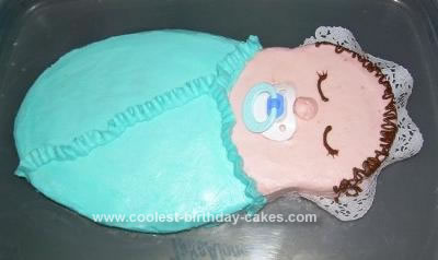 Homemade Baby Shower Cakes on Homemade Baby Shower Cake