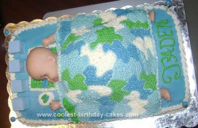 Homemade Baby Shower Cakes on Homemade Baby Shower Cake Design