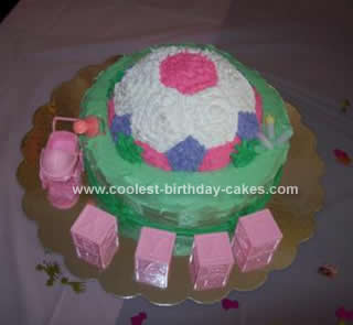 Baby Birthday Cakes on Coolest Baby Shower Soccer Cake 57