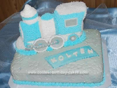 Train Birthday Cake on Coolest Baby Shower Train Cake 62
