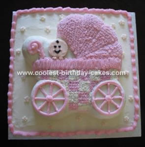 Baby  Birthday Cake on Coolest Baby Stroller Cake 23