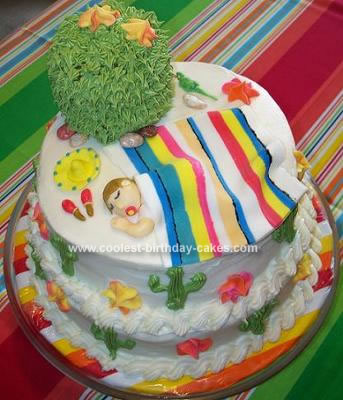 1st birthday cake pics. Baby Shower Cake Photo
