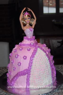 Barbie Birthday Cake on Coolest Ballerina Barbie Birthday Cake 380