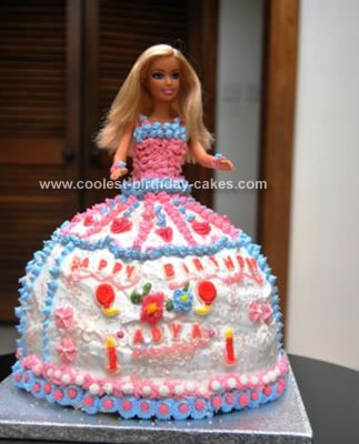 Barbie Birthday Cake on Coolest Barbie 9th Birthday Cake 267