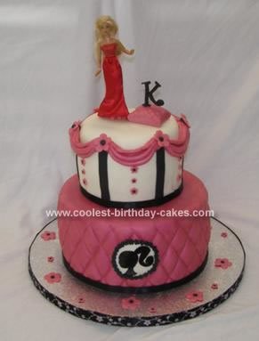 Barbie Birthday Party on Coolest Barbie Birthday Cake 254