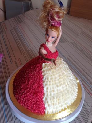 Barbie Birthday Cake on Coolest Barbie Brithday Cake 375