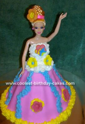 Castle Birthday Cake on Coolest Barbie Cake 117
