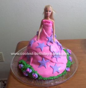 Barbie Birthday Cake on Coolest Barbie Cake 233