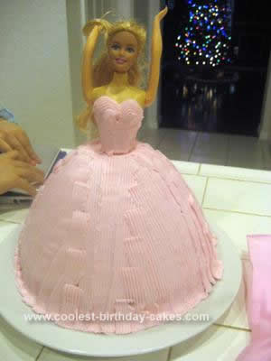 Barbie Birthday Cake on Coolest Barbie Doll Birthday Cake Idea 300
