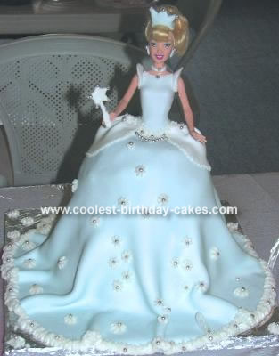 Cinderella Birthday Cake on Coolest Barbie Princess Cake 109