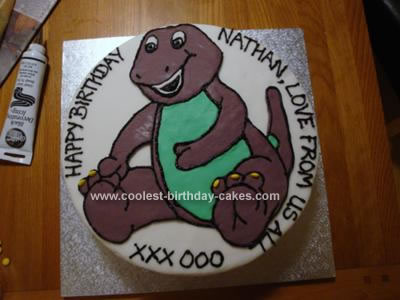 Barney Birthday Cake on Coolest Barney Birthday Cake 18
