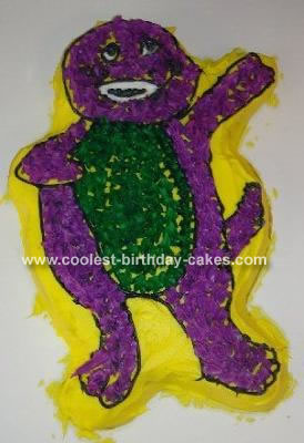 Barney Birthday Cake on Barney Cake