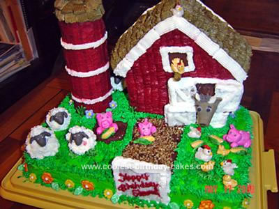 Happy Birthday Cakes on Coolest Barnyard Birthday Cake 41