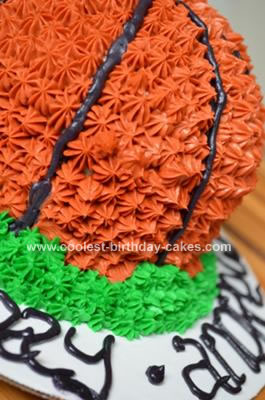 Basketball Birthday Cake on Coolest Basketball Cake 39