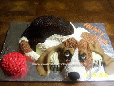 50th Birthday Cake Pictures on Coolest Basset Hound 50th Birthday Cake 65