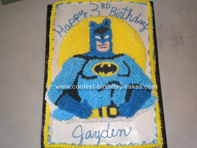 Batman Birthday Party on Coolest Batman Birthday Cake Design 44