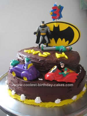 Birthday Cake Shot on Coolest Batman Birthday Cake Design 50