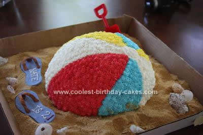 Pirate Birthday Cake on Coolest Beach Ball Cake Idea 7